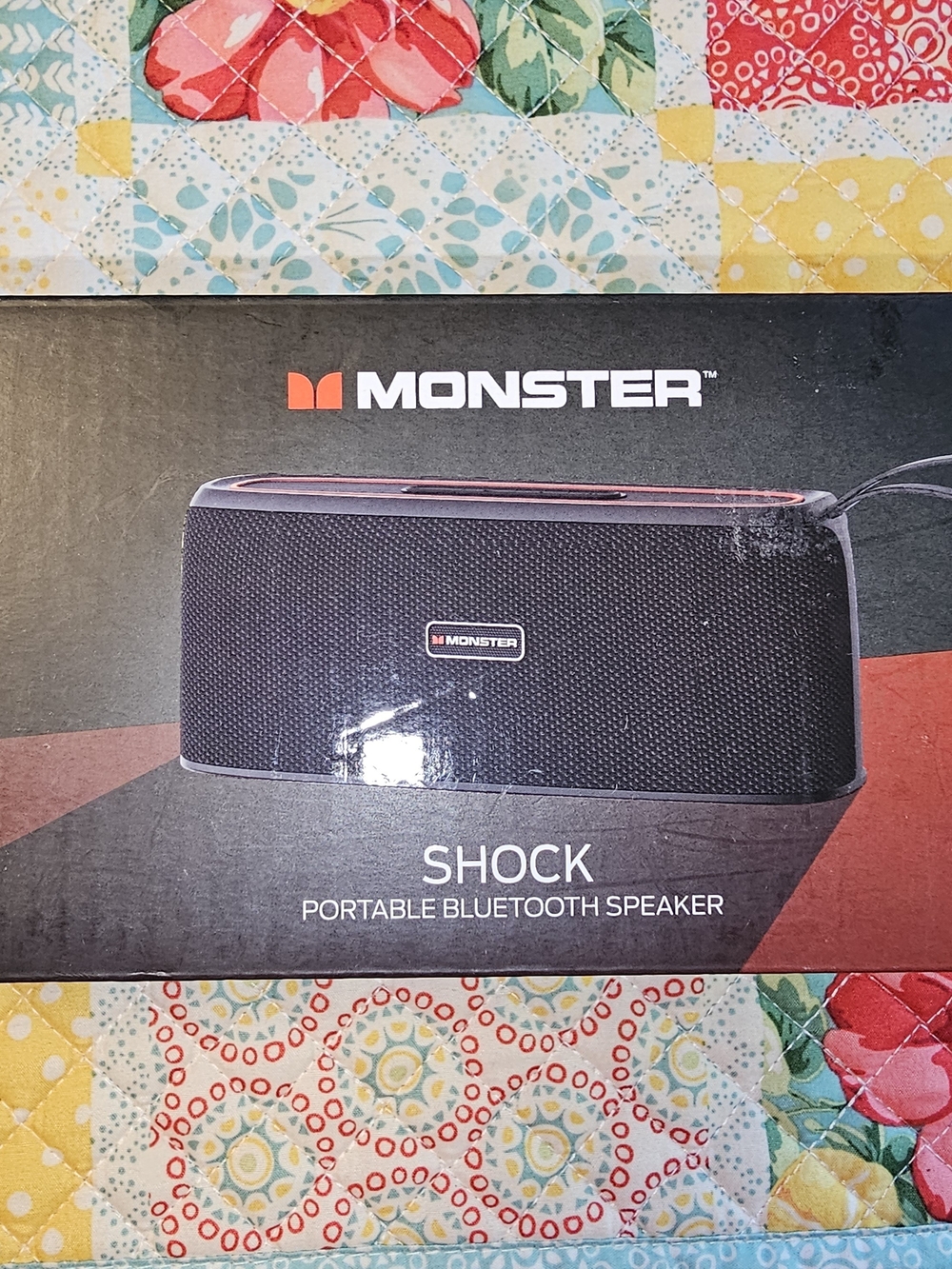 Monster Shock Portable Bluetooth Speaker - Black